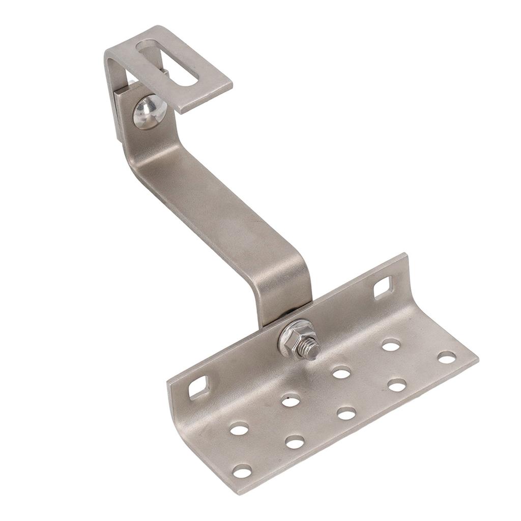 Solar Panel Bracket Stainless Steel Length Position 180 Degrees Adjustable Corrosion Resistance PV Roof Mount