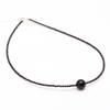 Less is more Onyx Ball Necklace