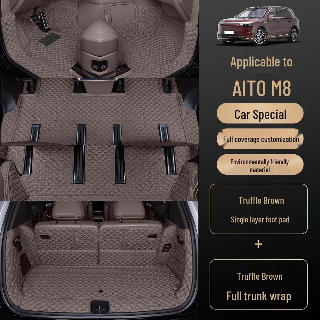 Huawei AITO M8 Six-Seater Custom Full Coverage Floor Mats