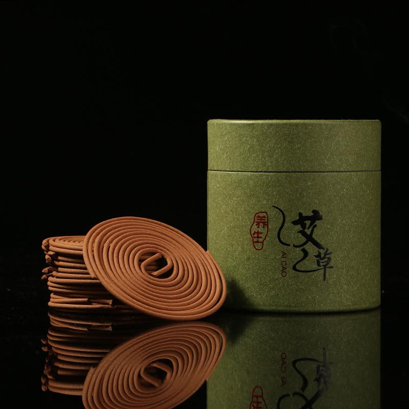 Jinfengxing Natural Sandalwood & Agarwood Indoor Coil Incense for Aromatherapy, Mosquito Repellent, and Odor Removal