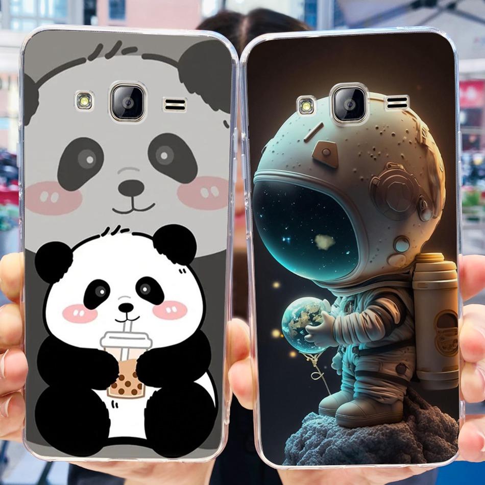 For Samsung Galaxy J5 SM-J500F J500G J500FN Cute Cartoon Phone Case For Samsung J5 2015 Soft Silicone TPU Cases