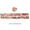 Journamm 15mm*2m Vintage Washi Paper Tapes DIY Scrapbooking Decor Photo Album Collage Stationery Materials Marking Adhesive Tape