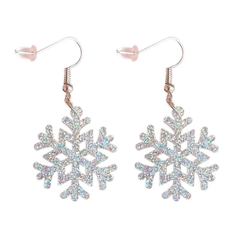Christmas Tree Ginger Man Dangle Earrings for Women Girls Holiday Drop Earring Christmas Hat Crutch Earring Jewelry Gift