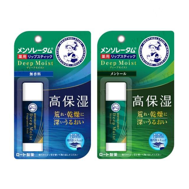 Rohto Mentholatum - Глубокоувлажняющий бальзам для губ Fragrance Free SPF 20 PA+