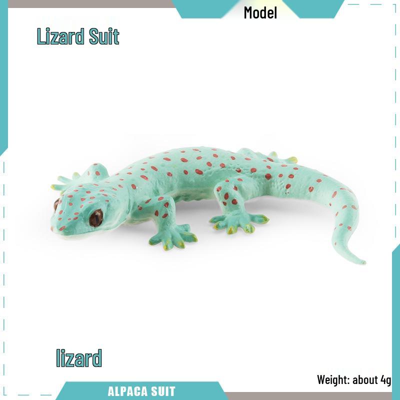 Cross-Border Simulation Lizard Model: Chameleon, Gecko, Iguana, Reptile Decor Ornament