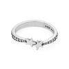 Pandora 192365c01 Moment Sparkling Shooting Star Star Silver Ring