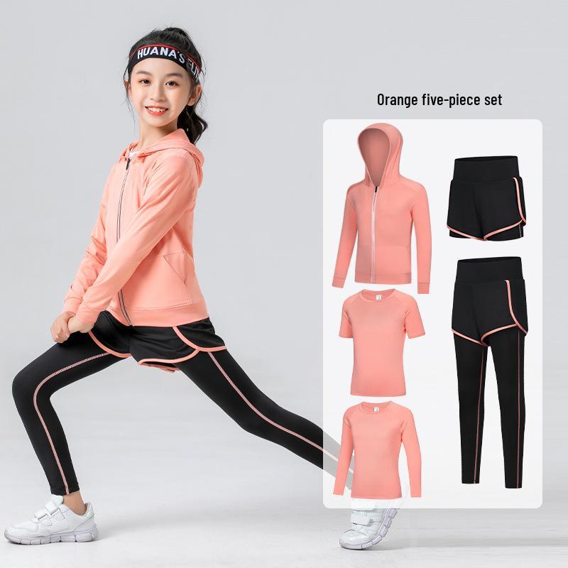 Unisex Quick-Dry Sports Set: Basketball, Football, Fitness, Running, Yoga - Men's/Women's/Children's Autumn & Winter Training Gear