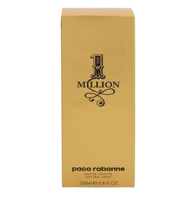 Paco Rabanne 1 Million Eau De Toilette 200 Ml for Men