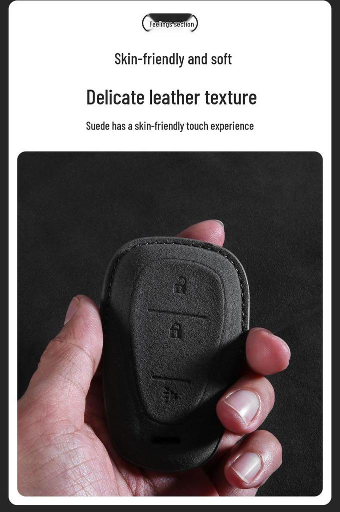 Chevrolet Car Key Cover for Malibu XL, Trax, Tracker, and Trailblazer - Full Protection