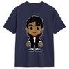 MMichael JJackson Chibi MJ Billie TShirt Harajuku T Shirts Short Sleeve Y2K Basic Tops Summer Cotton Plus Size Top Tees