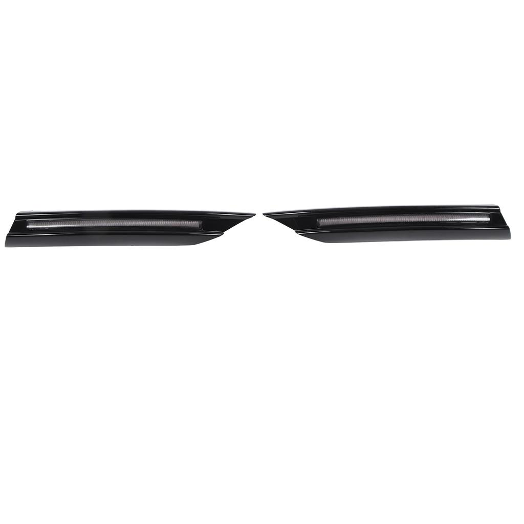 LED Running Lights Front Bumper Side Splitter Air Vent Daytime Running Light Replacement for Benz C‑Class W206