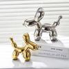 11cm Mini Keramisk Ballonghund Abstrakt Ornament Kreativ Skulptur Studierom Statue Hjemmekontortilbehør Festivaldekorasjon