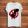 Trex Chrome Dinosaur Pixel Dino Funny Geek Tshirt UnisexWhite Casual Short Casual T ShirtUnisex Streetwear Tee Breathable Print