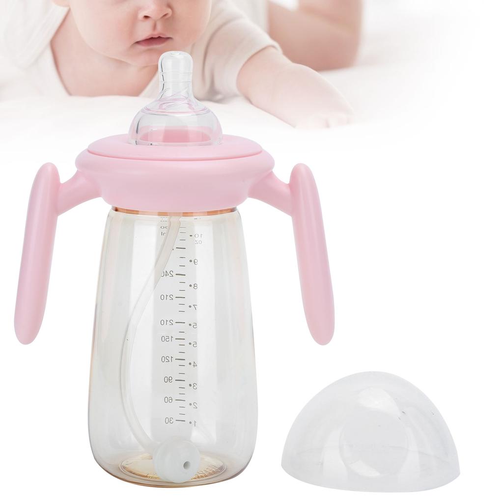 Baby Bottle Feeding Silicone Bottle WideCaliber Newborn Breast Drinking Milk Bottle