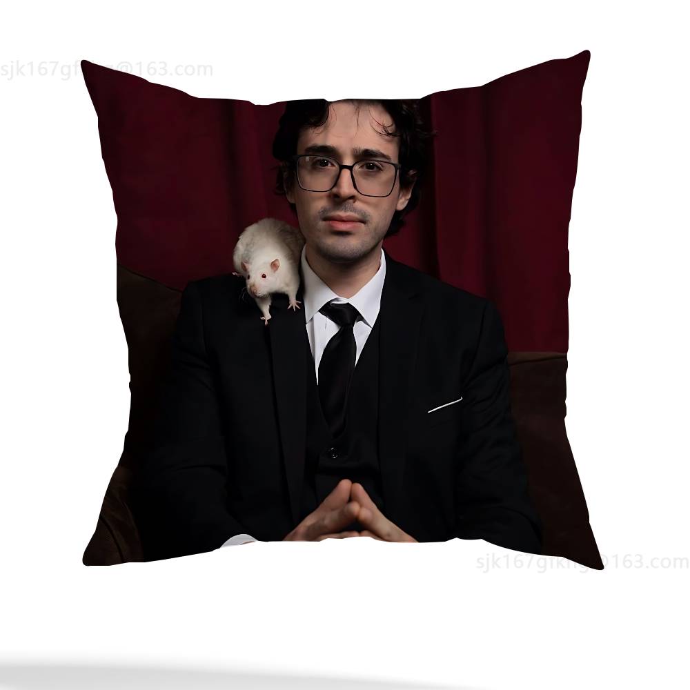 W-Will Wood  Pillow Case Sofa Living Room Bedroom Headboard Backrest Cushion Square Cushion Nap Time