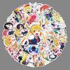 50 Anime Stickers: Miss Kobayashi's Dragon Maid Graffiti for DIY Skateboard & Luggage