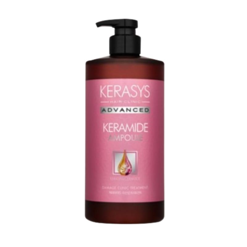 Kerasys Keramide Advanced Damage Repair Hair Treatment 1L |Deep Nourishment for Severely Damaged Hair |Silky Shine Care