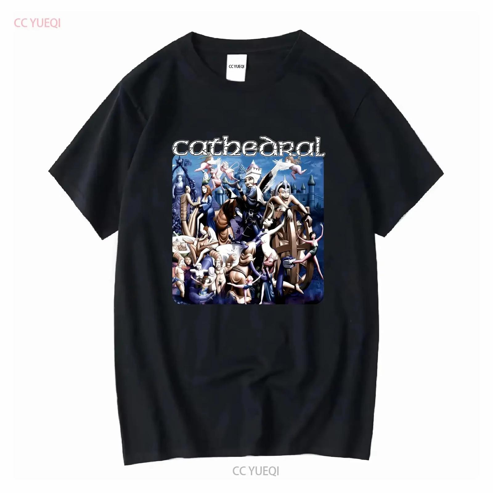 Cathedral The Ethereal Mirror 1992 For Fan Black T shirt GC1261 long or short sleeves vintage Washed Top For Everyday Wear S