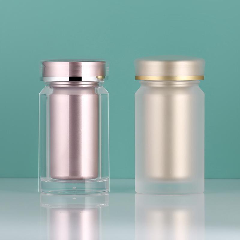 Δοχείο Φιάλη Συσκευασίας Δείγματος 100ml Συσκευαστής Χαπιών Πλαστικά Βάζα Φιαλίδια Κάψουλας Με Καπάκι Για Χάπι