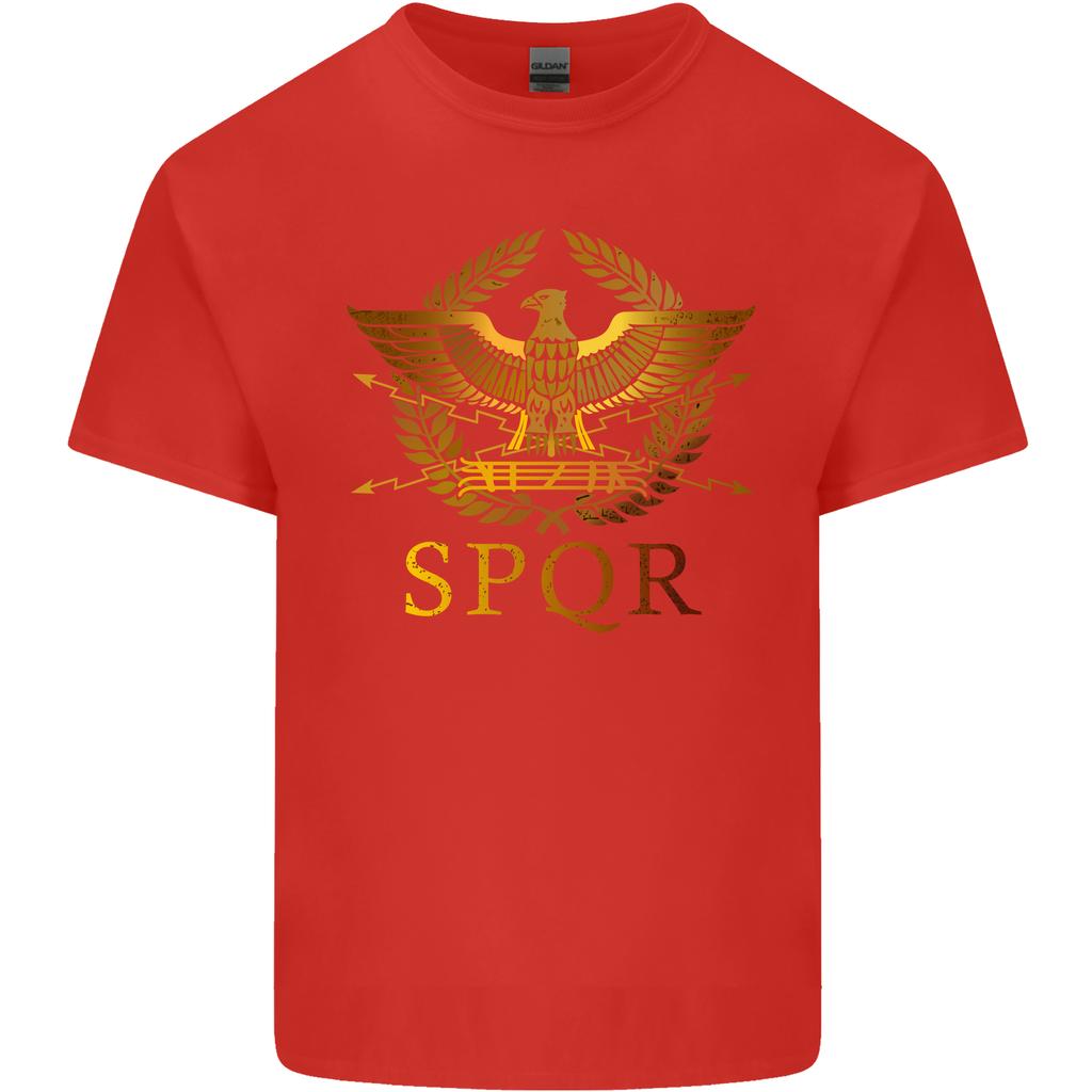 Gym Training Top Weightlifting SPQR RoUnisex Unisexs Light Cotton TShirt