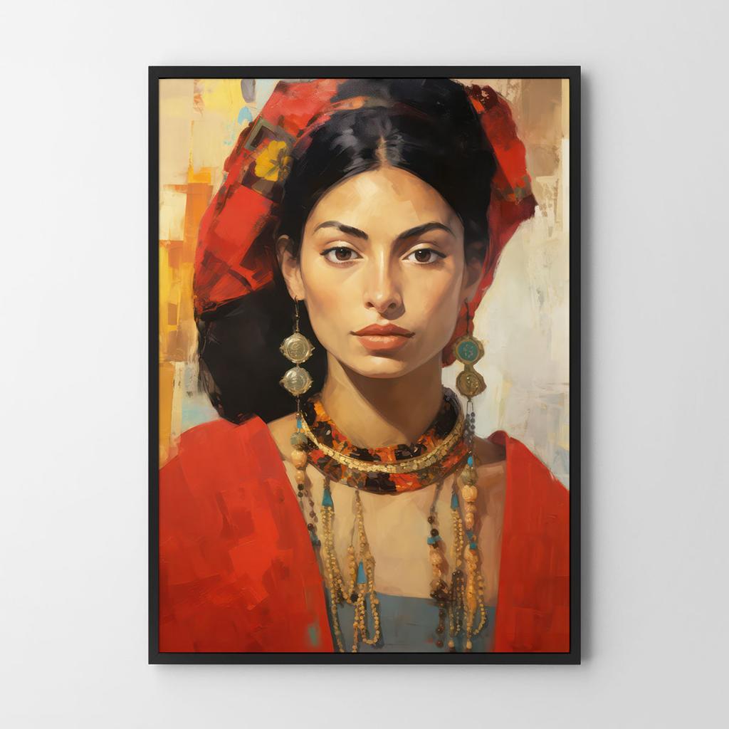 Poster Portrait of a Woman