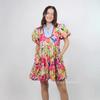 New E-Commerce Loose And Casual Comfortable V-Neck Floral New Printed Dress