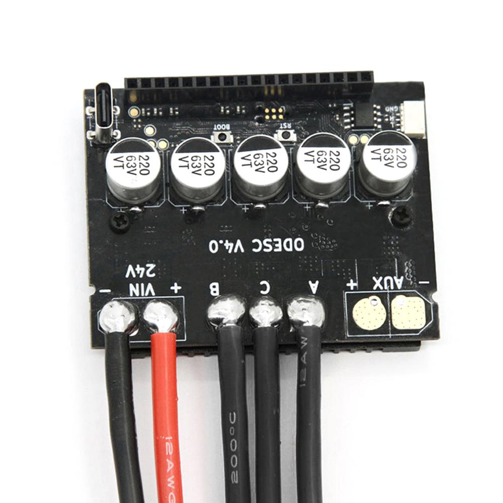 ODESC V4.0 Driver Board 8-24V 4 Layers Type-C Interface Brushless Motor Driver Module With Heat