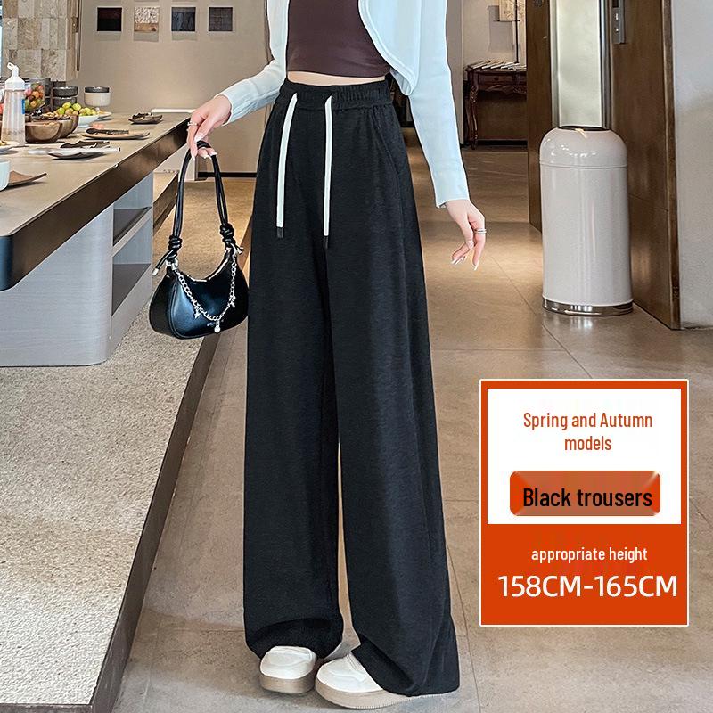 2025 New Drapey Glutinous Rice Pants: Soft, Breathable, Slimming Straight-Leg Pants for Women – Comfortable and Skin-Friendly.
