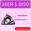 CNC High Hardness Threading Inserts for Internal/External Use (16ER/IRAG60) 1.5/2.0/2.5 Sizes, 40-60° Angles