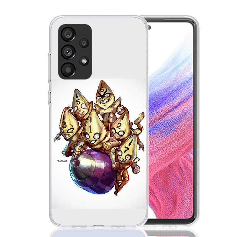 JoJo Adventure Guido Mista Phone Case for Samsung Galaxy A52 A51 A50S A12 A22 A32 A72 A10S A30S A31 A71 Note 20 Ultra 10 Plus S1
