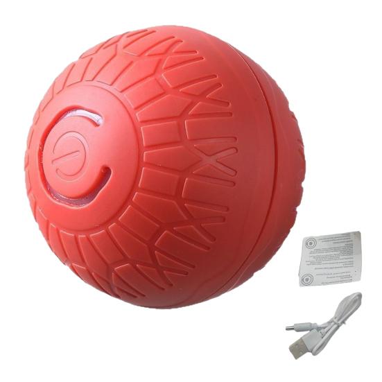 Rolling Ball Dog Toy Smart Self Moving Bouncing Ball with Automatic Motion Chew Resistant Stimulating Toy for Small Medium Large Dogs