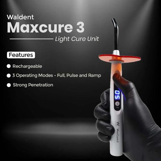 Waldent Maxcure 3 Light Cure Unit