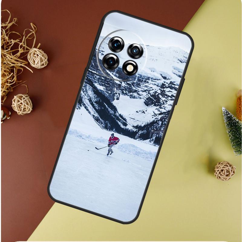 Ice Hockey Sport For OnePlus 13 12 11 12R 13R 9 10 Pro 8T 9RT 10T 10R Nord 4 CE 2 3 Lite N20 N30 Phone Case