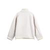 Unisex Thick Fleece-Lined Cotton Puffer Jacket Winter Warm Oversized Hoodless Coat Men Women