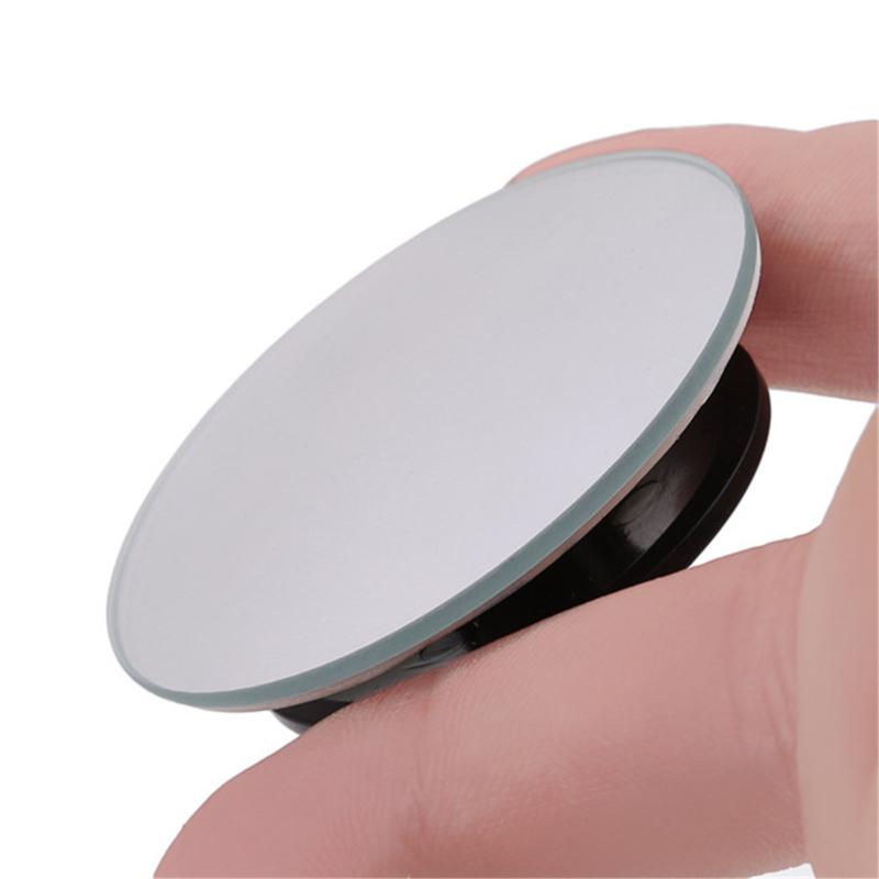Car Blind Spot Rear View Mirror Wide Angle 360 Degree Adjustable Small Round Mirror Car Reverse Auxiliary Rearview Convex Mirror