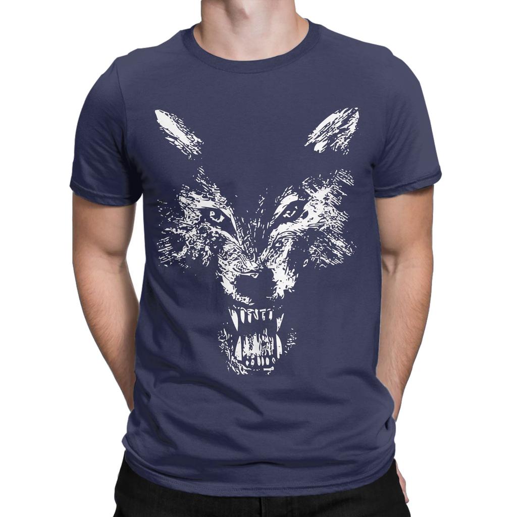 Wolf Growl Snarl Funny Graphic 100 Cotton Tshirt Dont Wake The Beast Tops Tees For Unisex