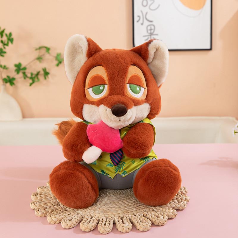 Zootopia Nick And Judy Plush Toys With Pp Cotton Filling For Kids And Teens