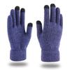 Huisiyuan Warm Fleece-Lined Knitted Touchscreen Gloves