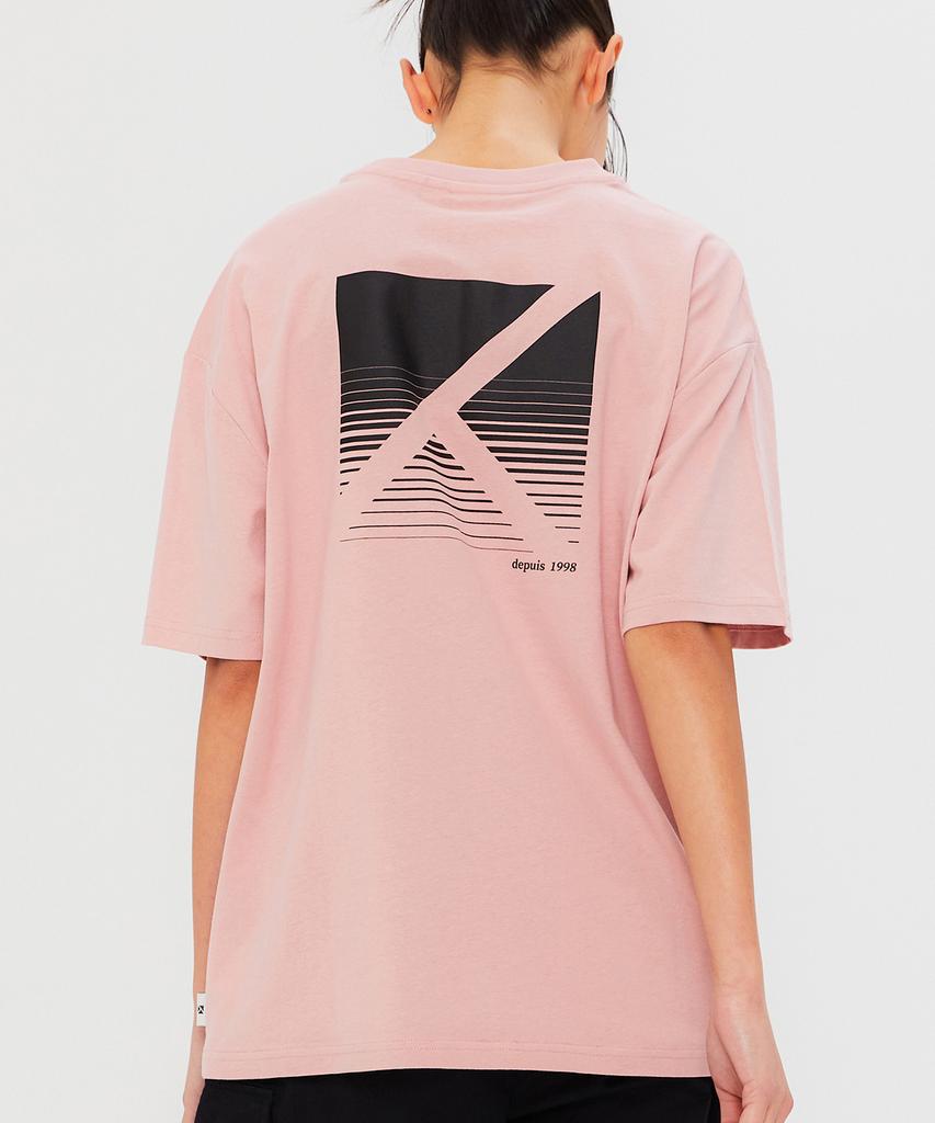 KULTE Gradation Icon T-Shirt Pink