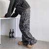 JYL Men's Ripped Jeans American High-Street Vibe  Autumn New Design Denim Pants