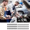 Car Body Bolts U-nut Clips Engine Cover Undertray Splash Shield Guard Bumper Fender Liner Retainer Fastener Rivet Screws
