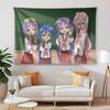 1 Stück Glücksstern Anime Dekor Wandteppich Konata Izumi Und Freunde Themenbezogenes Wandbehang Dekoratives Wandtuch Raumdekor