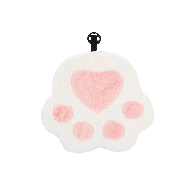 

New Winter Plush Car Thick Warm Fleece Cushion Seat Covers Cute Paw Pattern Fluffy Auto Cushion Set Universal Fit for Most Cars