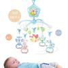 Light and Sound Toy for with Projector Perfect for Play Yard Fun Remote-controlled Cribs, Function, (blue)