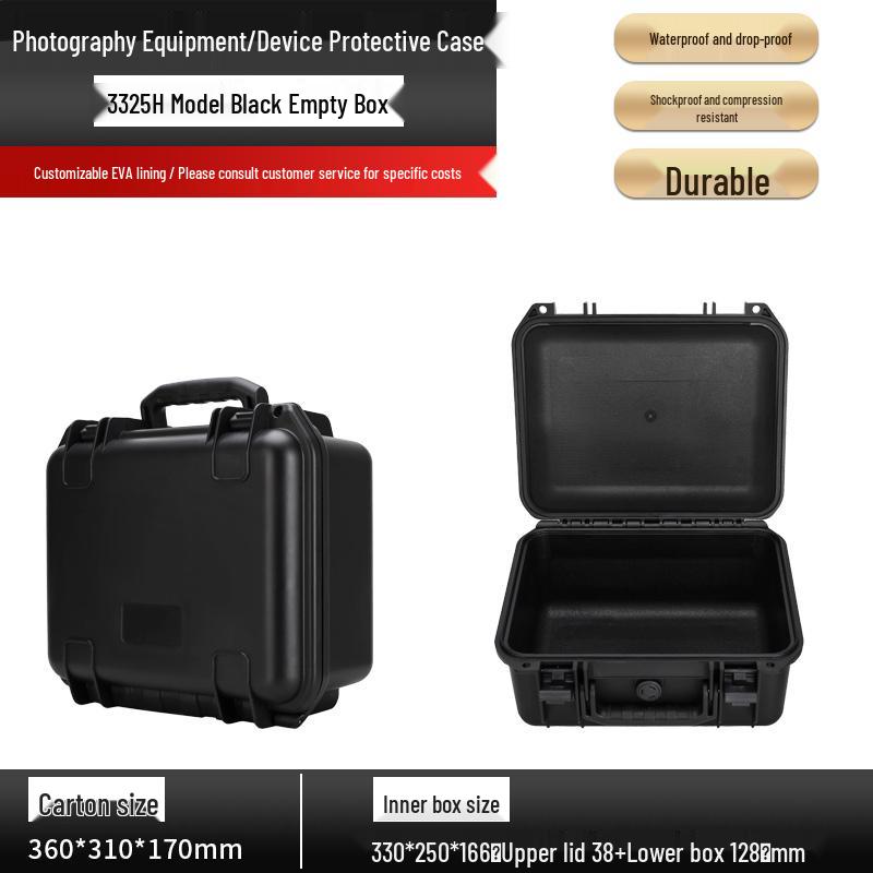 Waterproof Thickened Handheld Tool and Instrument Protection Box, Small Plastic Packaging Box