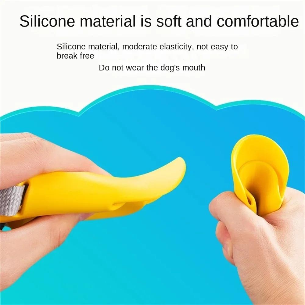 2024 New Adjustable Dog Muzzle Mask Mouth Cover Anti Barking Anti Bite Breathable Pet Mouth Muzzle Small Large Dog Pet Supplies