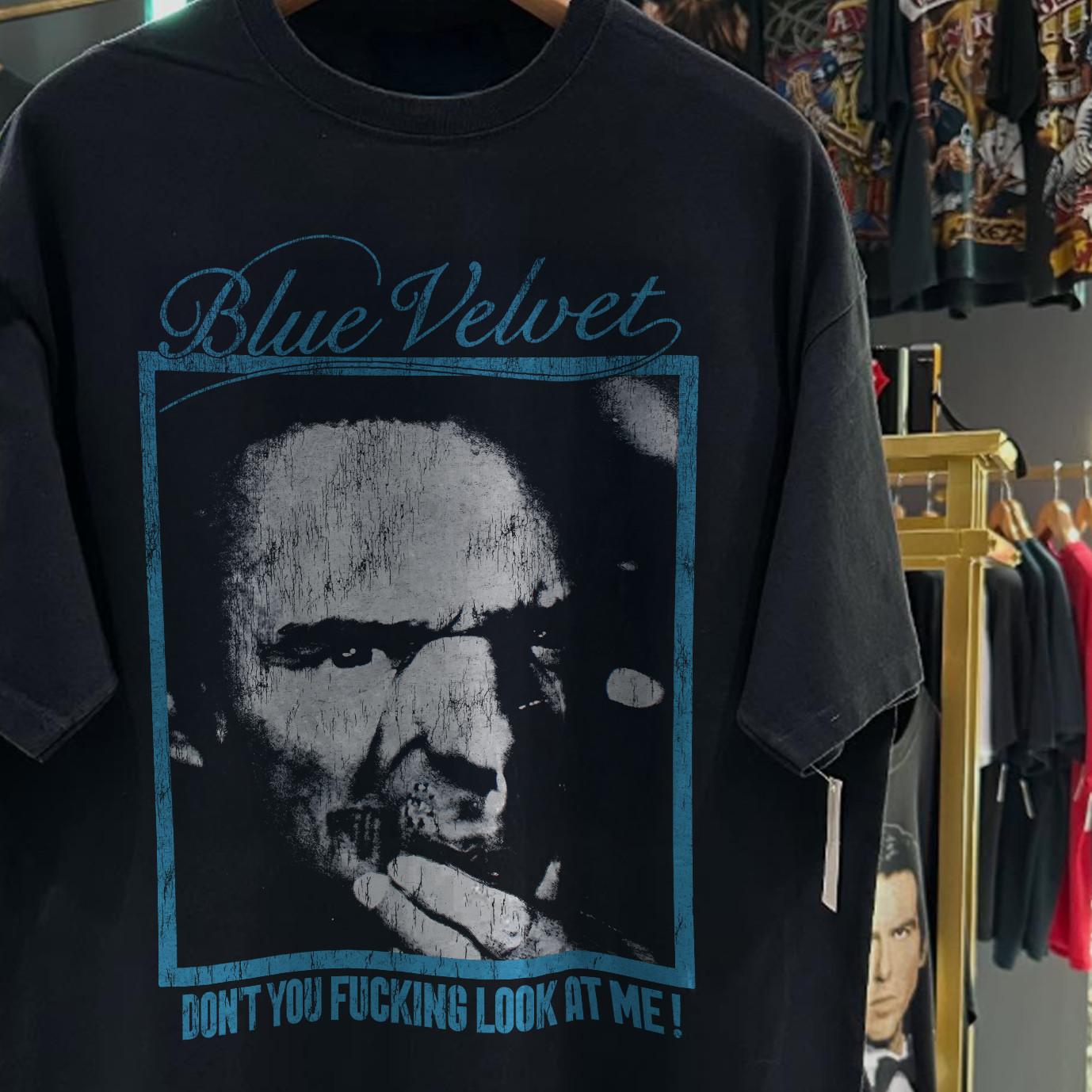 Velvet David Lynch Promo T-Shirt Black XXL S