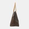 [Pre-Owned] Society Exclusive Logo Monogram Print Strapless Leather Tote Bag - Very Good #CKVJM7