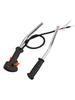 Replacement Brushcutter Trimmer Control Tube Handle Switch with Throttle Trigger Cable for Multiple Garden Trimming Tools