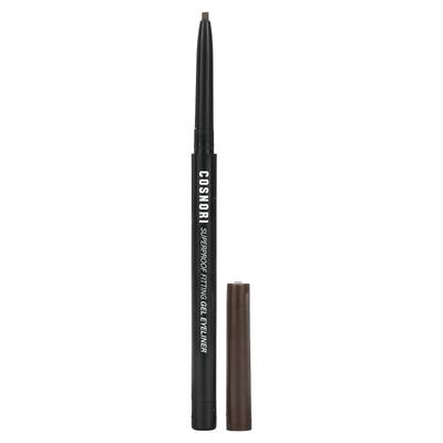 Superproof Fitness Gel Eyeliner, 03 Walnut Brown, 0.13g